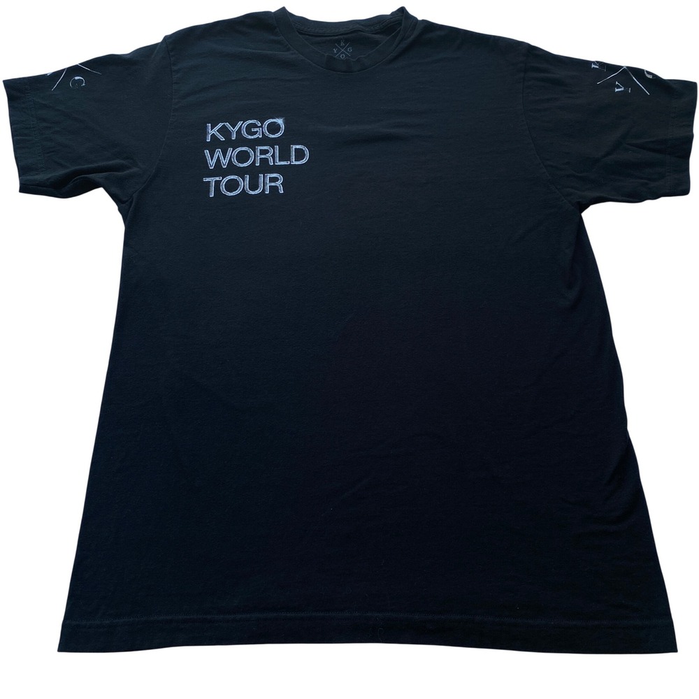 Kygo‎ 2024-2025 World Tour Official T Shirt Merch Dates Mens Large